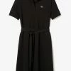 Lacoste Robe Chemise - Noir