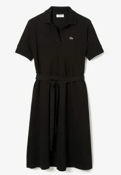 Lacoste Robe Chemise - Noir