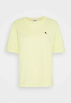 Lacoste T-shirt Basique - Jaune 8 Lacoste T-shirt Basique - Jaune -Lacoste Soldes Magasin 54c900588c254dec86c4ea8ae4c1850e