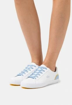 Lacoste LEROND EXCLUSIVE - Baskets Basses - White/light Blue