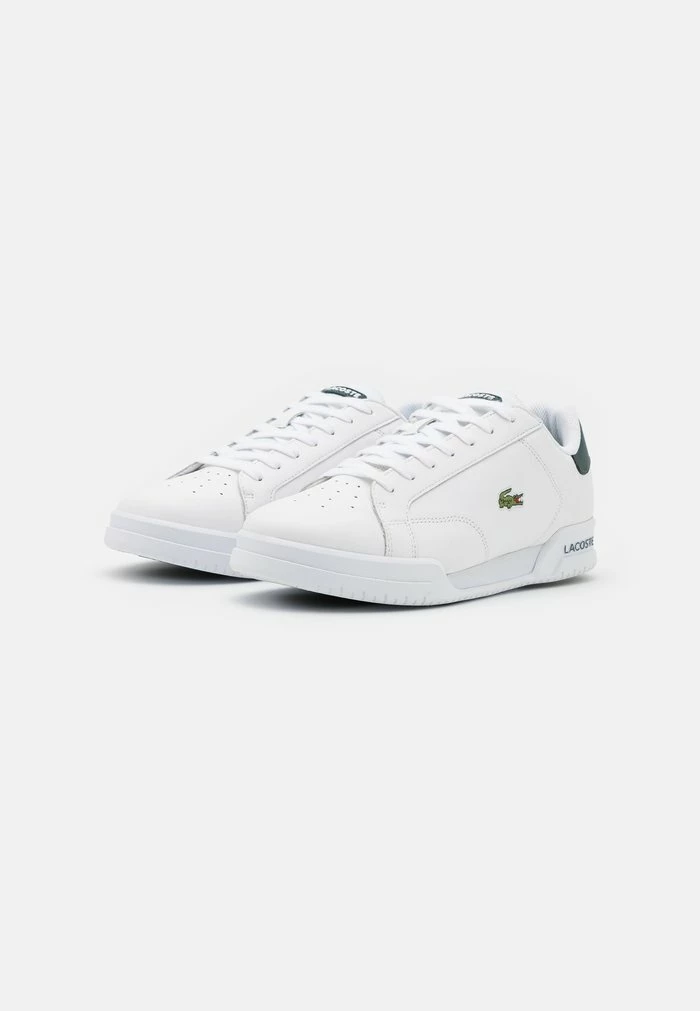 Lacoste TWIN SERVE - Baskets Basses - White/dark Green 2 Lacoste TWIN SERVE - Baskets Basses - White/dark Green – Image 2