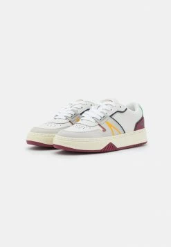 Lacoste Baskets Basses - White/burgundy -Lacoste Soldes Magasin 559bbfb1433747a48f30e148f3b4b891
