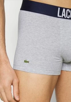 Lacoste 3 PACK - Shorty - Navy Blue/silver Chine/mandarin Tree Orange -Lacoste Soldes Magasin 55b05a44f1dc4f94afd2c0370a086cdd