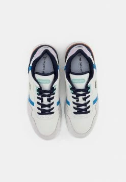 Lacoste T-CLIP - Baskets Basses - Off White/blue -Lacoste Soldes Magasin 56b679af4cb74a46860287f237720967