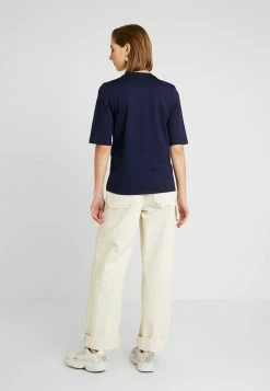 Lacoste T-shirt Basique - Navy Blue -Lacoste Soldes Magasin 57c2b51a25e341a28508dad6cd34a113