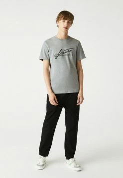 Lacoste T-shirt Imprimé - Gris Chine