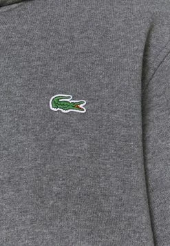 Lacoste PLUS - Sweat à Capuche Zippé - Pitch Chine/graphite Sombre -Lacoste Soldes Magasin 58ec6a04643e448582911000590365c1
