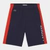 Lacoste Pantalon De Survêtement - Navy Blue/redcurrant Bush