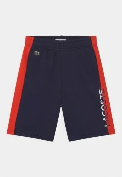 Lacoste Pantalon De Survêtement - Navy Blue/redcurrant Bush