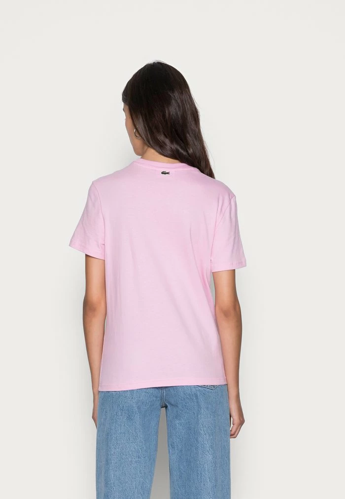 Lacoste T-shirt Basique - Light Red 3 Lacoste T-shirt Basique - Light Red – Image 3