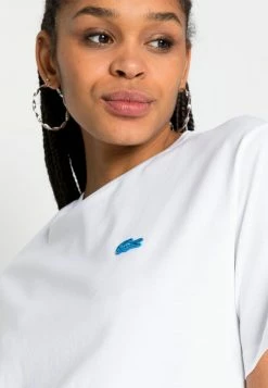 Lacoste EXCLUSIVE - T-shirt Basique - White -Lacoste Soldes Magasin 5c002fbb3dec4c01b7449067ffc902cc