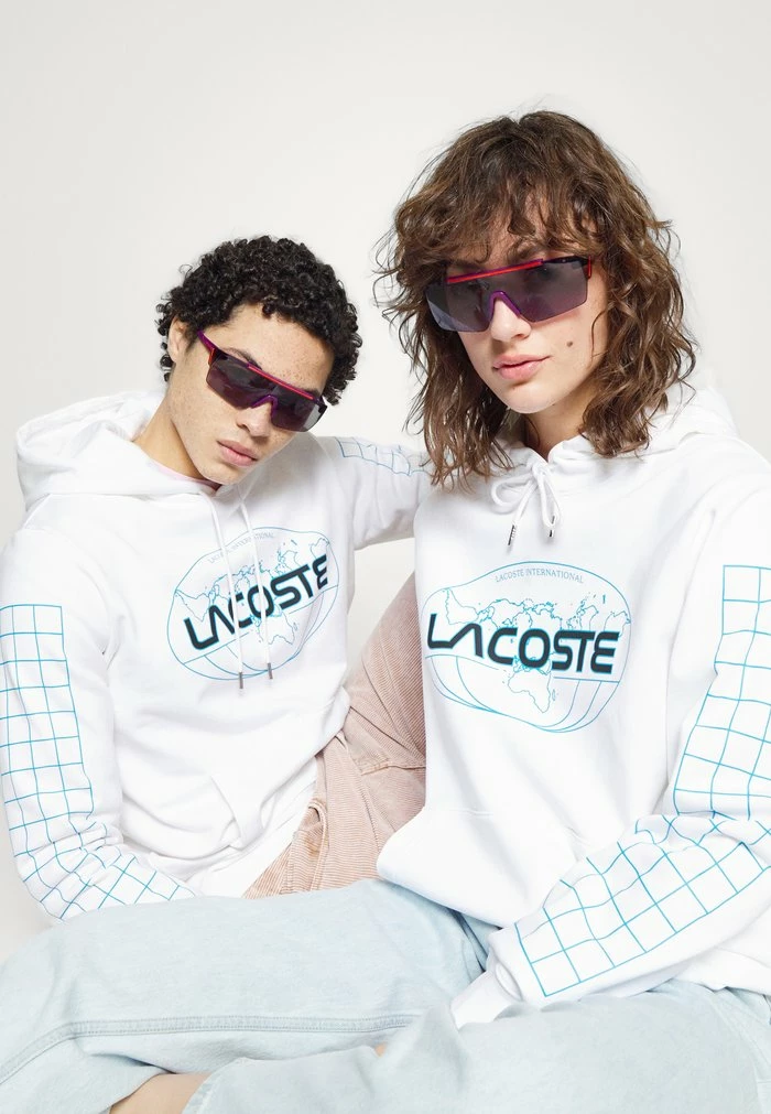 Lacoste UNISEX EXCLUSIVE - Sweatshirt - White 4 Lacoste UNISEX EXCLUSIVE - Sweatshirt - White – Image 4