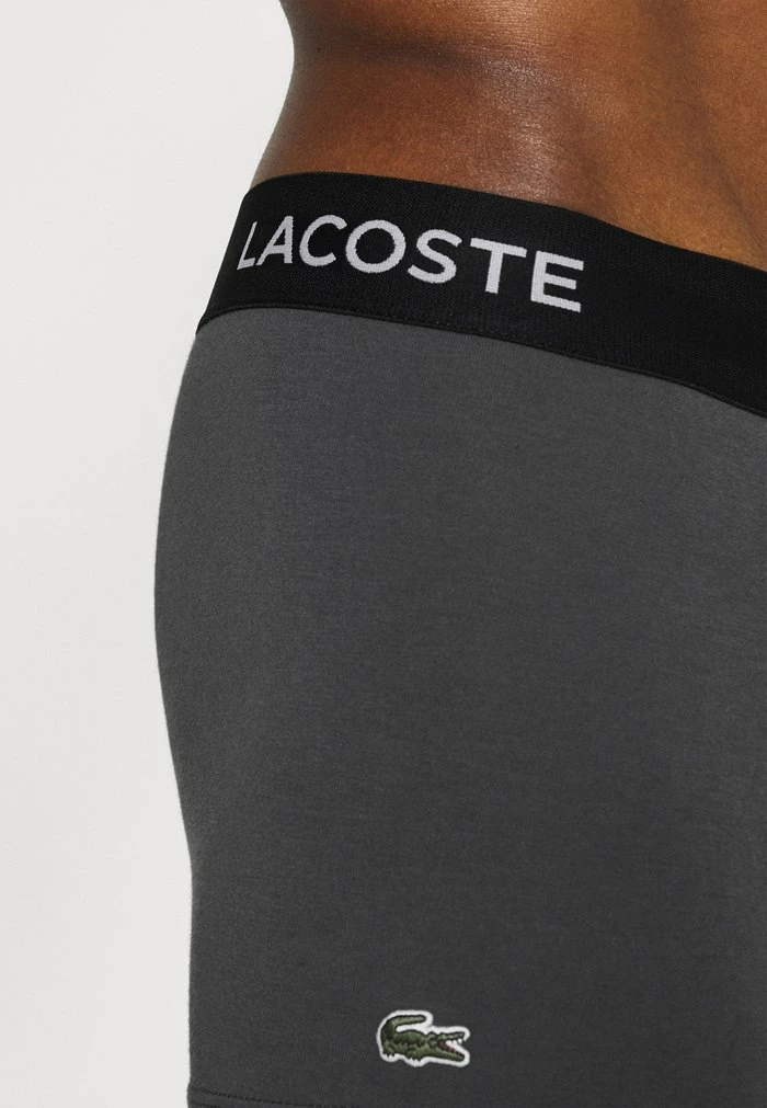 Lacoste 3 PACK - Shorty - Grey 3 Lacoste 3 PACK - Shorty - Grey – Image 3