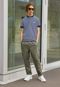 Lacoste T-shirt Imprimé - Navy Blue/white