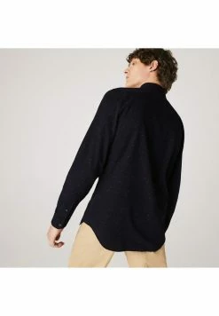 Lacoste Chemise - Bleu Marine/blanc -Lacoste Soldes Magasin 5d2300607b9444b2b23a9c4c4f1a66df