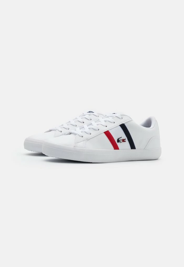 Lacoste LEROND - Baskets Basses - White/navy/red 3 Lacoste LEROND - Baskets Basses - White/navy/red – Image 3