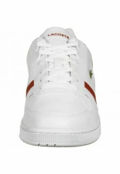 Lacoste Baskets Basses - Wht Red -Lacoste Soldes Magasin 5e1b458f1e5841a8a17295f755fca2b3