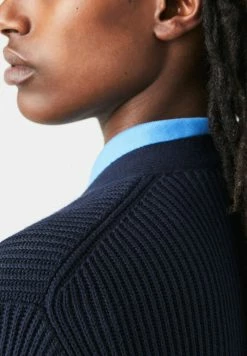 Lacoste PULLY - Gilet - Bleu Marine -Lacoste Soldes Magasin 5e46429eaf5b43c4b61a6faf4704bc45