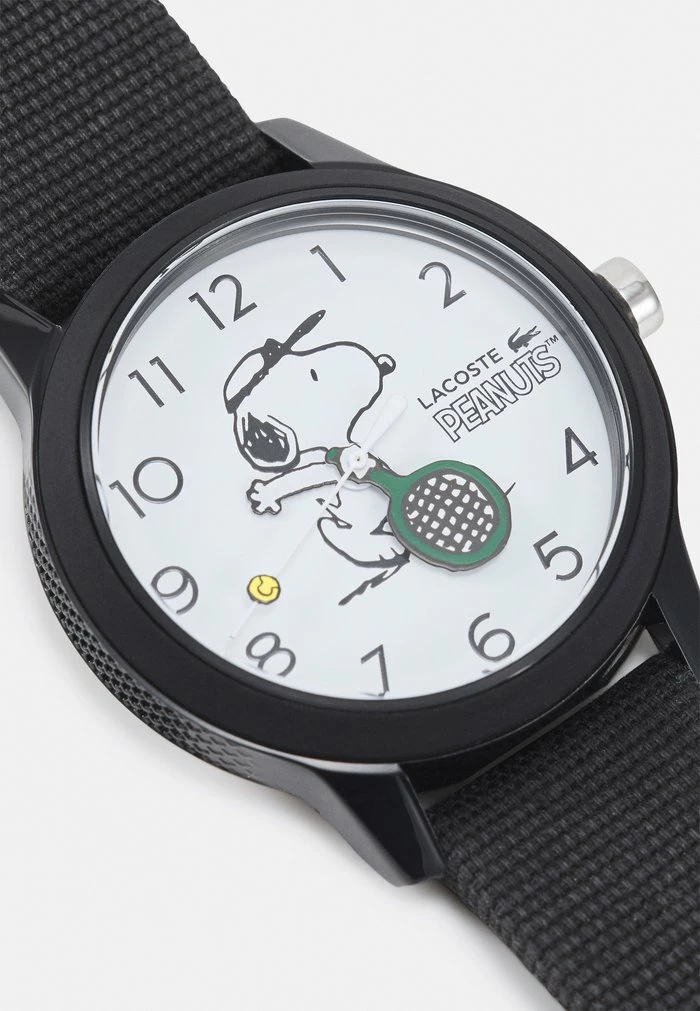 Lacoste PEANUTS COLLAB - Montre - Black/white 4 Lacoste PEANUTS COLLAB - Montre - Black/white – Image 4