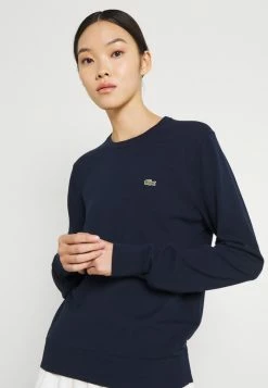 Lacoste Sweatshirt - Marine -Lacoste Soldes Magasin 5eafaa2859e94916af461bc5b91c2c62
