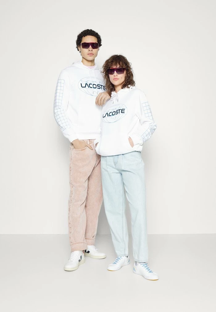 Lacoste UNISEX EXCLUSIVE - Sweatshirt - White 2 Lacoste UNISEX EXCLUSIVE - Sweatshirt - White – Image 2