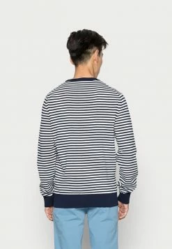 Lacoste Pullover - Navy Blue/flour -Lacoste Soldes Magasin 5fa1ddd143d749c5a9434bc832f9a764