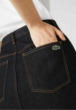 Lacoste Jupe En Jean - Bleu -Lacoste Soldes Magasin 60a502ec1d4b49129d01afb5482ef628
