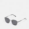 Lacoste UNISEX - Lunettes De Soleil - Semimatte Dark Gunmetal
