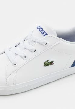 Lacoste LEROND - Baskets Basses - White/blue -Lacoste Soldes Magasin 611be6fe3af7418b93ef5311b36ea0d7
