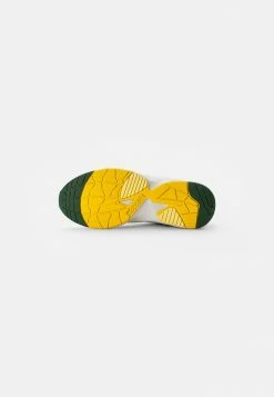 Lacoste STORM - Baskets Basses - Off White/yellow -Lacoste Soldes Magasin 619f6dee001b4b518fcdf383df7a737d