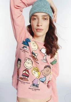 LACOSTE X PEANUTS - Sweatshirt - Rose