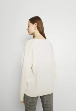 Lacoste Pullover - Weiß -Lacoste Soldes Magasin 61eef5706a7c4b9ba083f69250f496a2