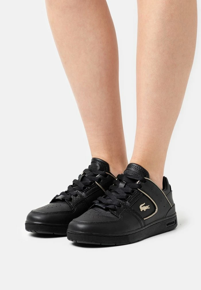 Lacoste COURT CAGE - Baskets Basses - Black/platinum 1 Lacoste COURT CAGE - Baskets Basses - Black/platinum