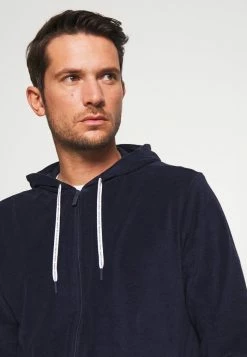 Lacoste Sweat à Capuche Zippé - Navy Blue -Lacoste Soldes Magasin 624a0167af754dd6b1e9ea91a46b9488