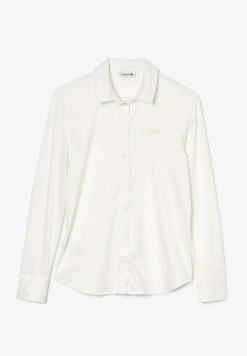 Lacoste Chemisier - Blanc -Lacoste Soldes Magasin 62695debb4374613a699d26124beb97f