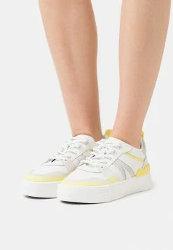 Lacoste Baskets Basses - White/yellow