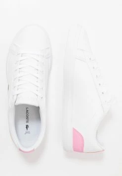 Lacoste LEROND - Baskets Basses - White/light Pink