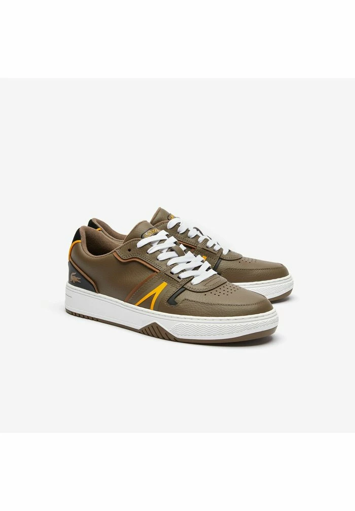 Lacoste L001 - Baskets Basses - Dk Brw/blk 2 Lacoste L001 - Baskets Basses - Dk Brw/blk – Image 2
