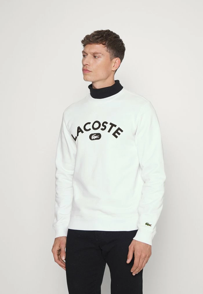 Lacoste Sweatshirt - White 1 Lacoste Sweatshirt - White