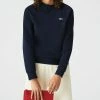 Lacoste Pochette - Allover Embossed Rouge