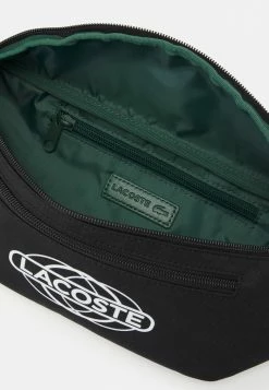 Lacoste UNISEX EXCLUSIVE - Sac Banane - Noir Blanc -Lacoste Soldes Magasin 66d584b9ea9146e687cdb3e448c59963