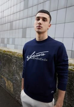 Lacoste Sweatshirt - Navy Blue -Lacoste Soldes Magasin 66fd8dbf927044cb924f8cbb2c7a382e