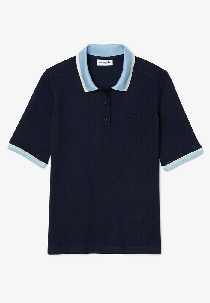 Lacoste KORTE MOUW - Polo - Bleu Marine/blanc/bleu Clair 5 Lacoste KORTE MOUW - Polo - Bleu Marine/blanc/bleu Clair – Image 5