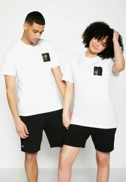Lacoste POLAROID UNISEX - T-shirt Imprimé - White