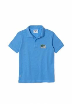 Lacoste MINECRAFT KINDER - Polo - Bleu -Lacoste Soldes Magasin 67c9ce661b0d4ec5a4eff238054680ff