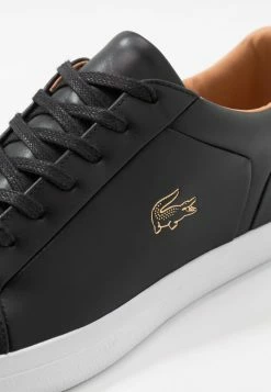 Lacoste LEROND - Baskets Basses - Black/white -Lacoste Soldes Magasin 683646edc8ff4e8abae35298b7c29e55