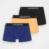 Lacoste 3 PACK - Shorty - Black/methylene/mandarin