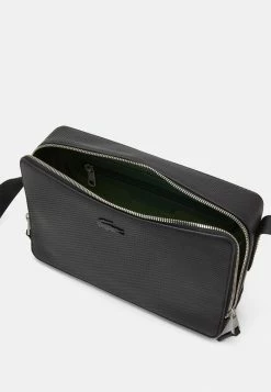 Lacoste REPORTER BAG - Sac Bandoulière - Noir -Lacoste Soldes Magasin 68f5ad384396488f837afae62df6dc4f