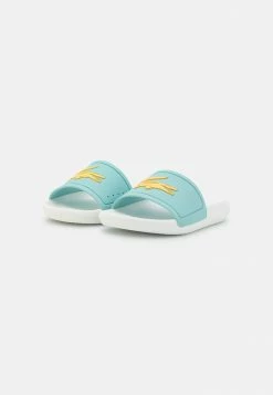 Lacoste SLIDE - Mules - Turquoise/light Blue -Lacoste Soldes Magasin 6943e73065a749048a6330937cb4063a