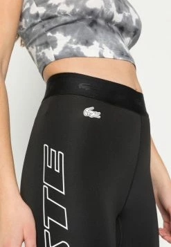 Lacoste EXCLUSIVE - Legging - Black -Lacoste Soldes Magasin 6a2382847910433a8472b7351ca674ab